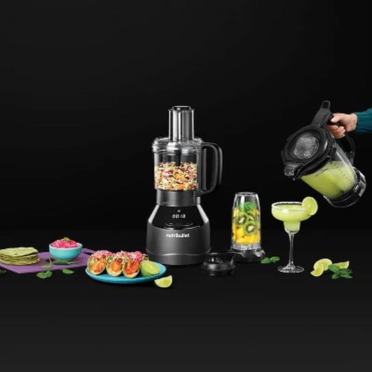 1500W 64oz Triple Prep Blender And Food Processor Combo