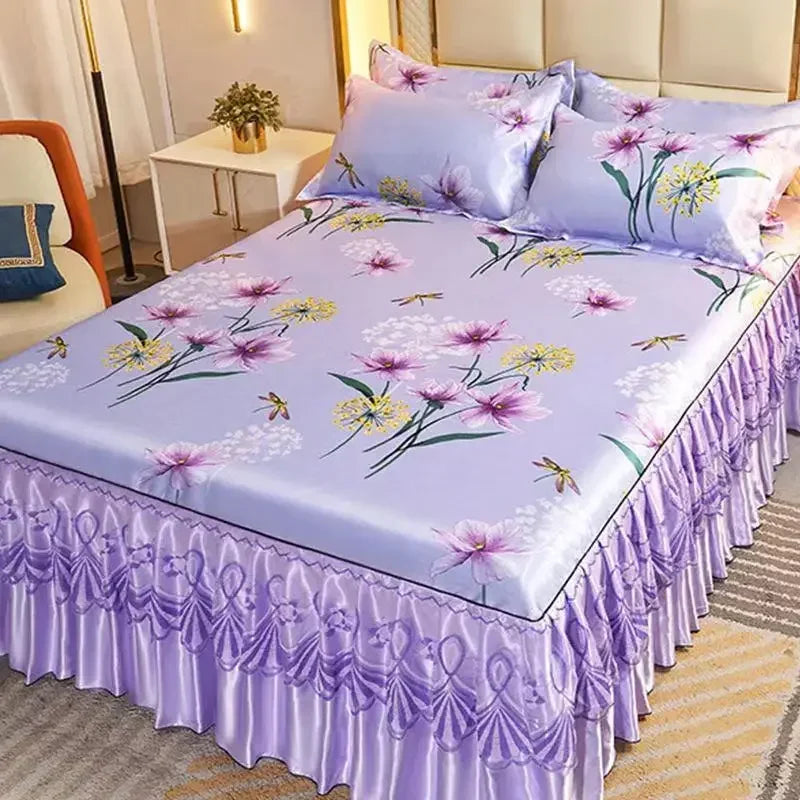 Classic Lace 3-Piece Bedspread & Pillowcase Set