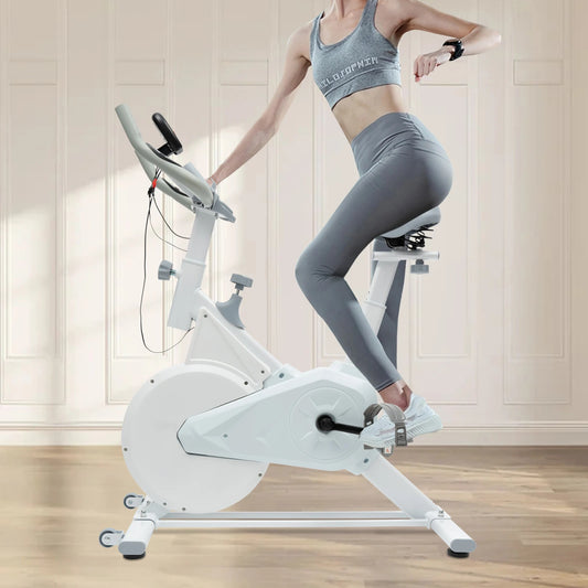 Fitness Bike Exercise Bike Seat Height Seat Front and Rear Adjustable Indoor Cycling Stationary Bike Indoor Cycling Workout Bike
