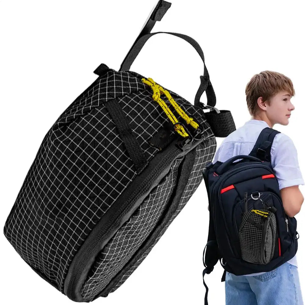 Adjustable Fishing Waist Bag with Rod Holder and Shoulder Strap