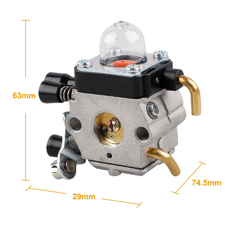 XCAN Carburetor Carb For Stihl FS38 FS45 FS46 FS55 FS74 FS75 FS76 FS80 FS85 Weed Eater Replace Mower Grass Trimmer Spare Parts
