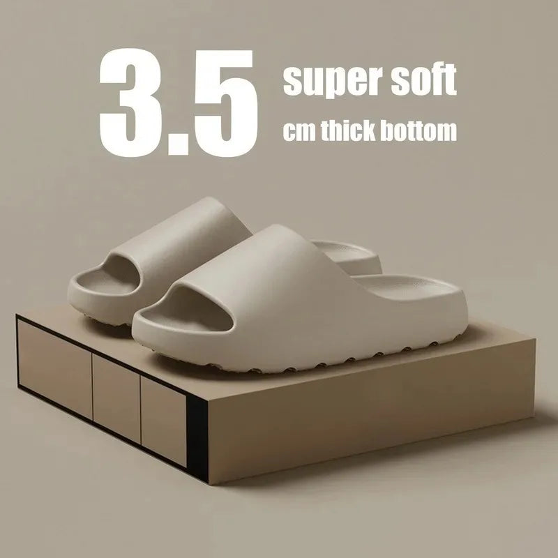 Cloud Cushion Coconut Slippers .Ultra Soft EVA Comfort Slides