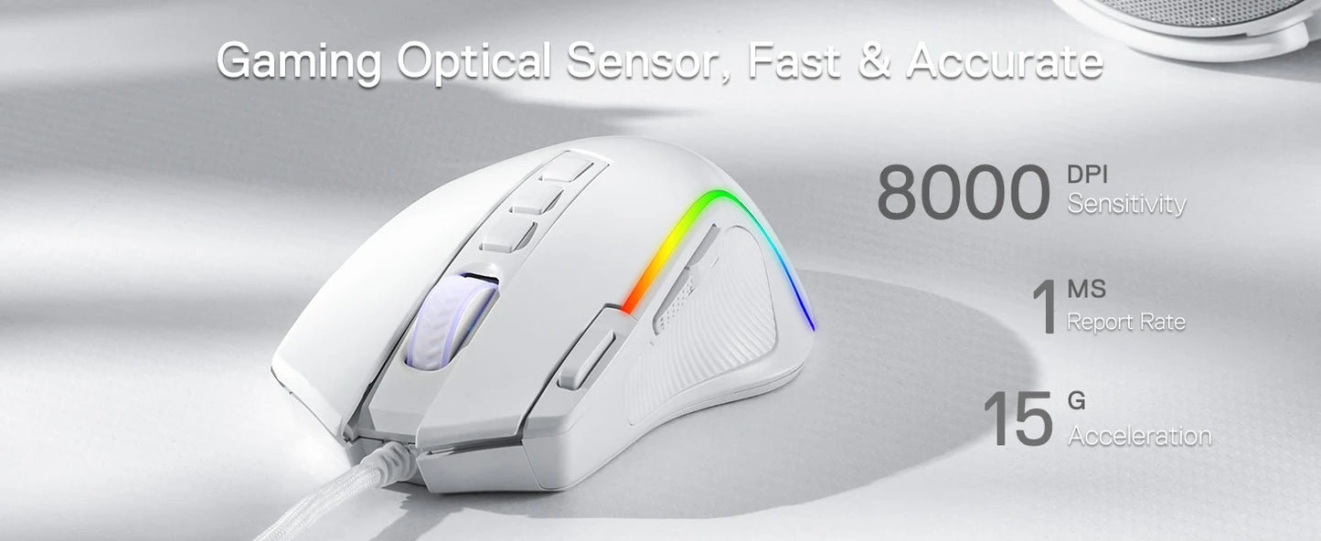 Rechargeable Wireless Ergonomic Mouse for Laptop & PC, Silent Click Bluetooth & 2.4GHz USB Mouse with Adjustable DPI