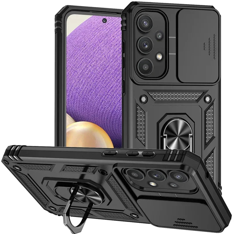 Heavy Duty Magnetic Armor Phone Case