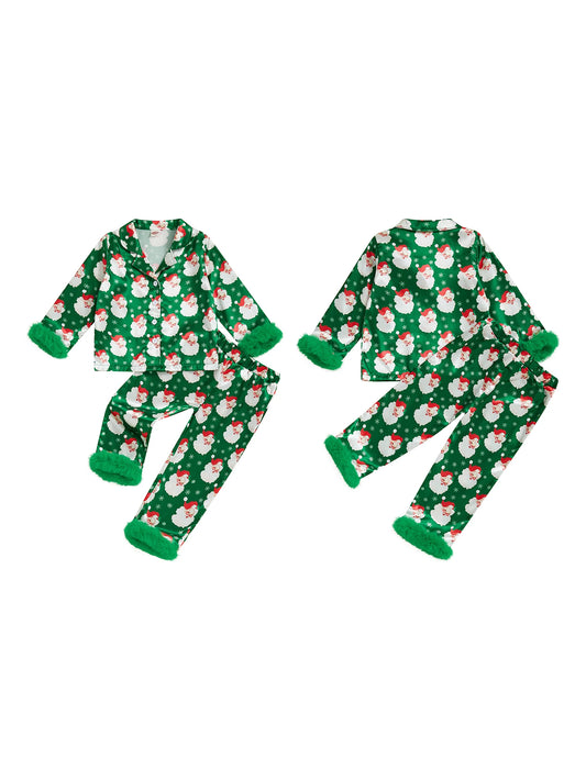 Women s Christmas Pajamas Set with Reindeer Print and Matching Fuzzy Socks Cozy Sleepwear Lounge Wear for Ladies