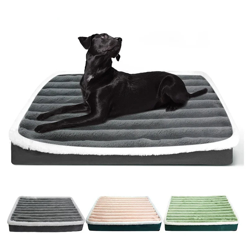 Orthopedic Memory Foam Dog Bed – Washable Removable Cover Pet Mat