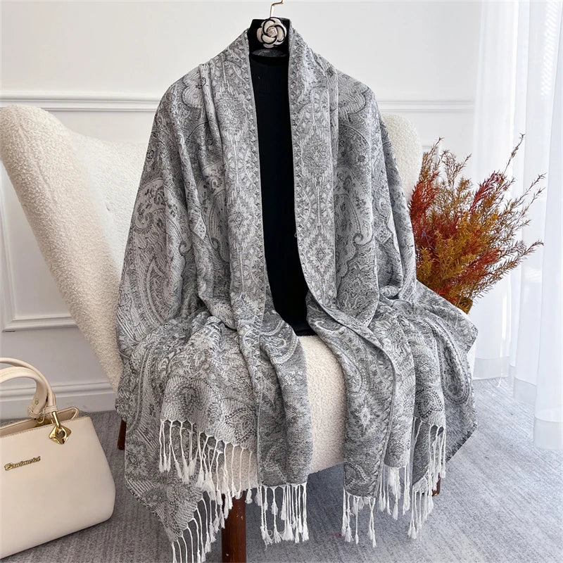 Paisley Pashmina Shawl