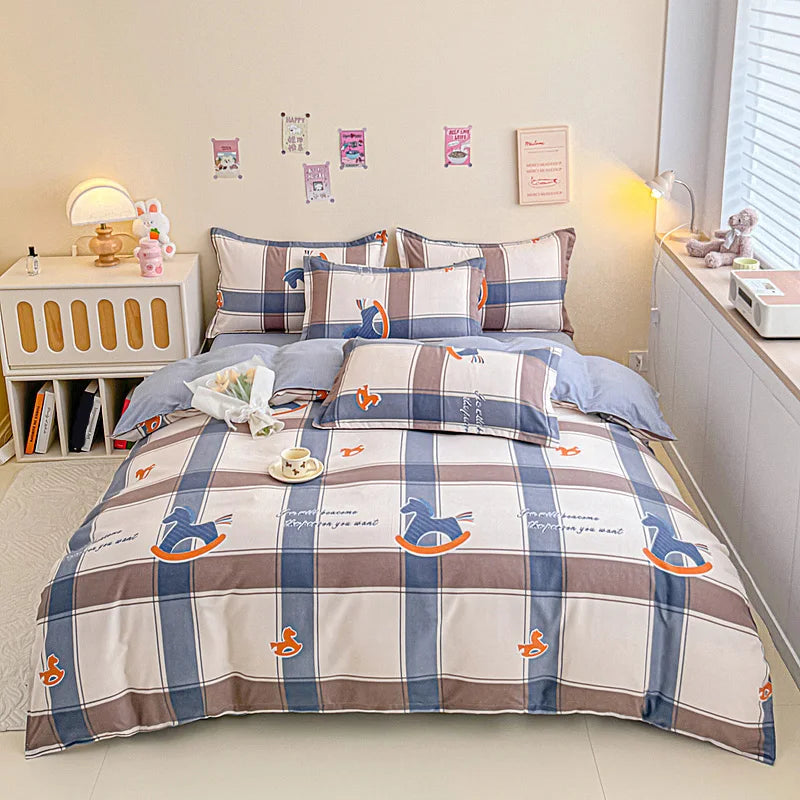 Printed Comforter & Duvet Bedding Set