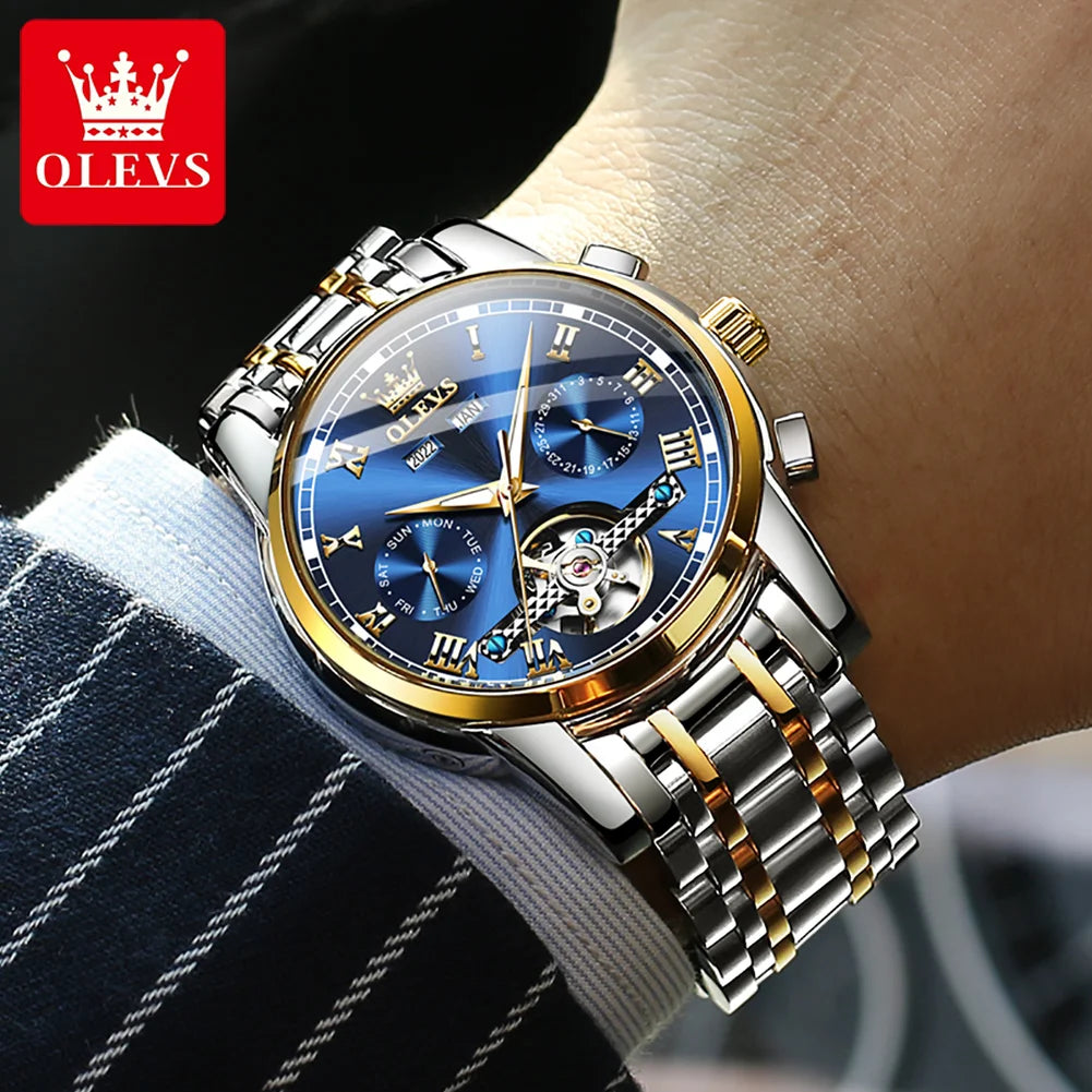 Women’s Luxury Stainless Steel Watch – Elegant Fashion Timepiece.