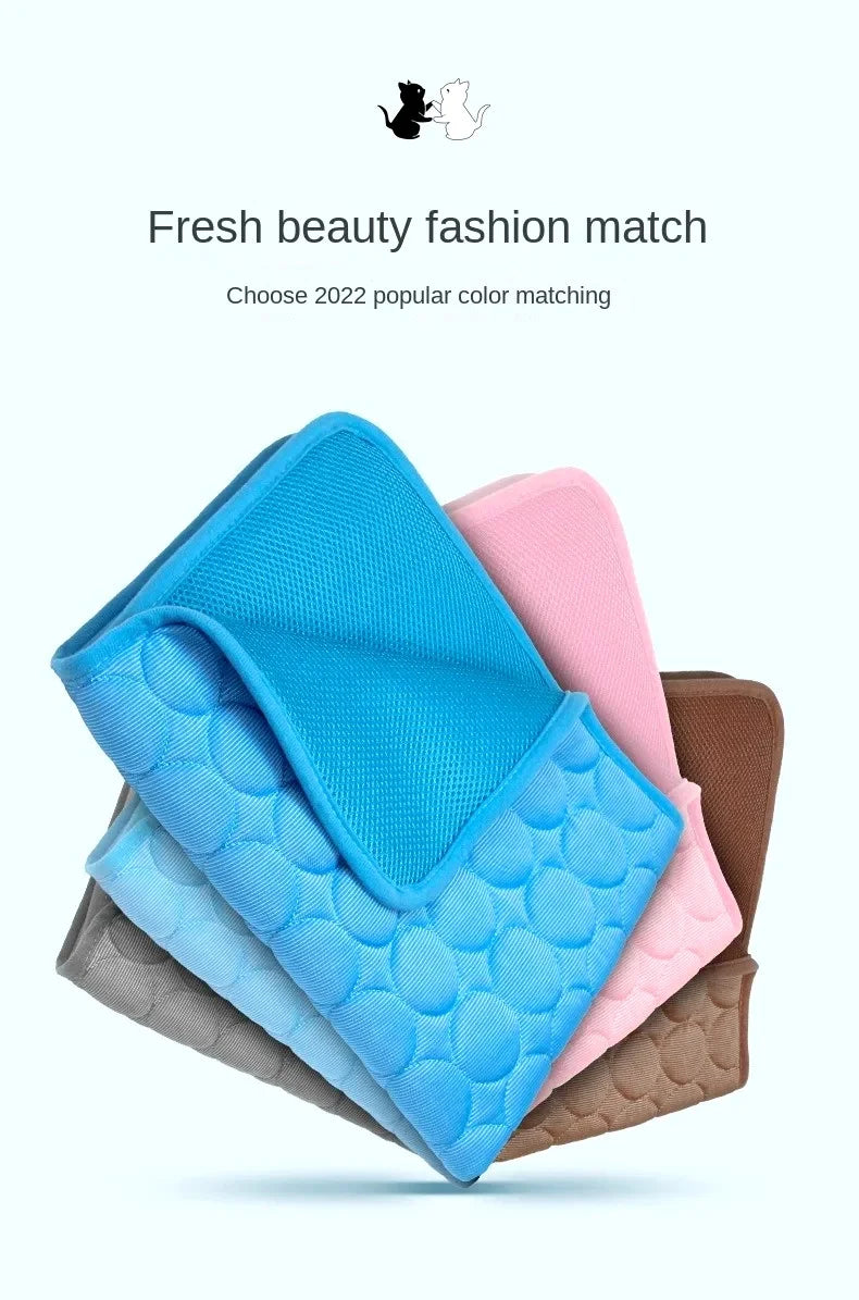 Ultimate Cooling Pet Mat. Breathable Washable Summer Cooling Pad for Dogs & Cats