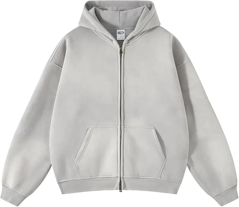 Oversized Zip Up Hoodie Jacket