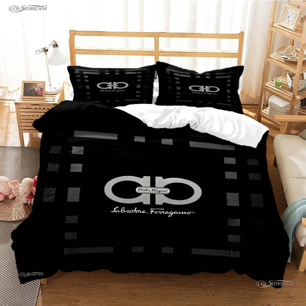 Modern Luxury All-Season Duvet Cover Bedding Set