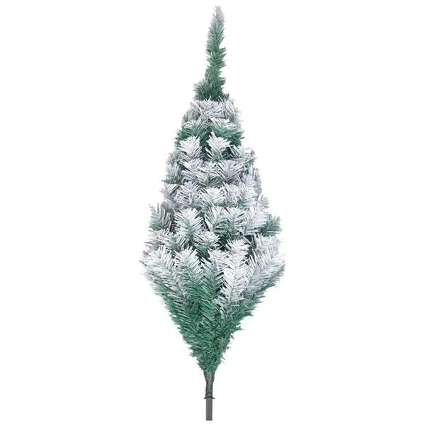 7FT Snow-Flocked Artificial Christmas Tree .870 Branches with Realistic Winter Holiday Design