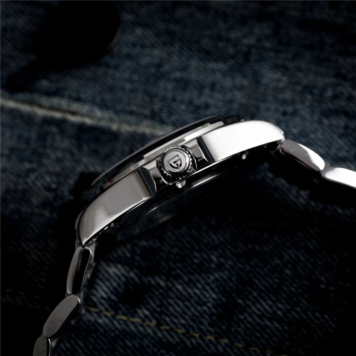 （Local delivery）PAGANI DESIGN 2025 New NH34 Men's GMT Automatic Mechanical Watches Stainless Steel 10Bar Sport BWG-9 Clock