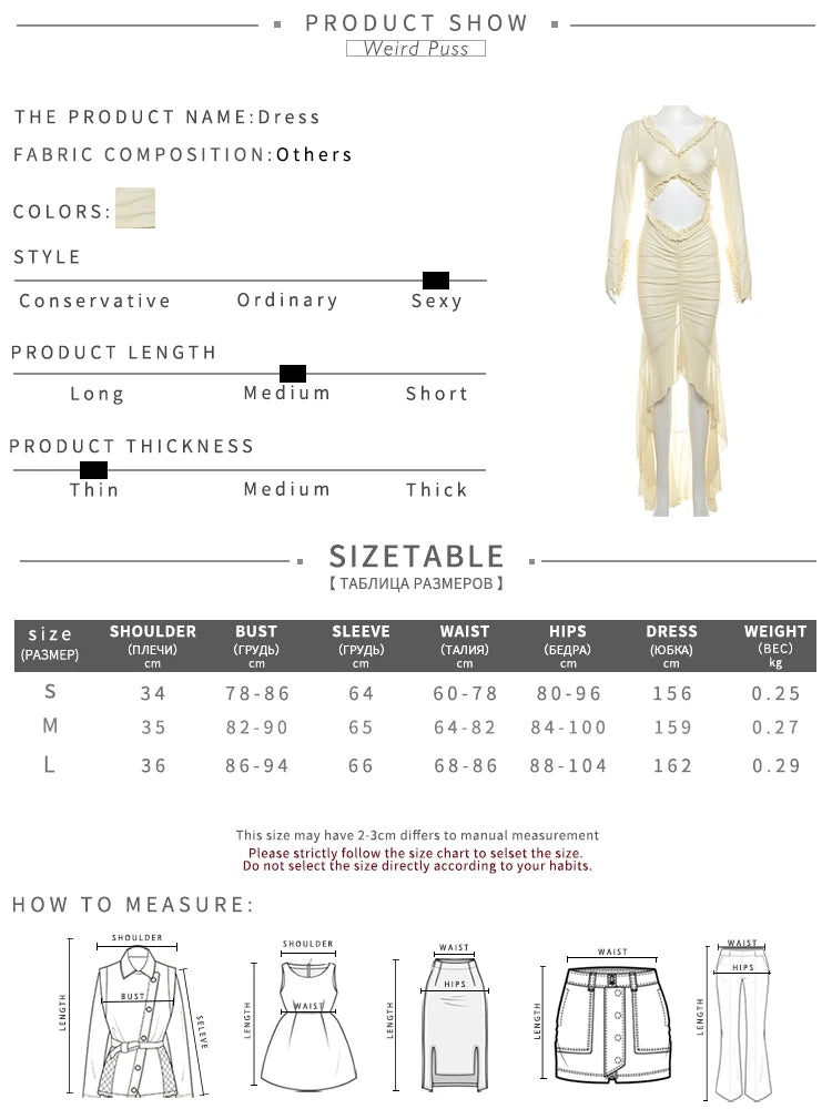 Women’s Elegant V Neck Cutout Maxi Dress | Long Sleeve Bodycon Evening Gown
