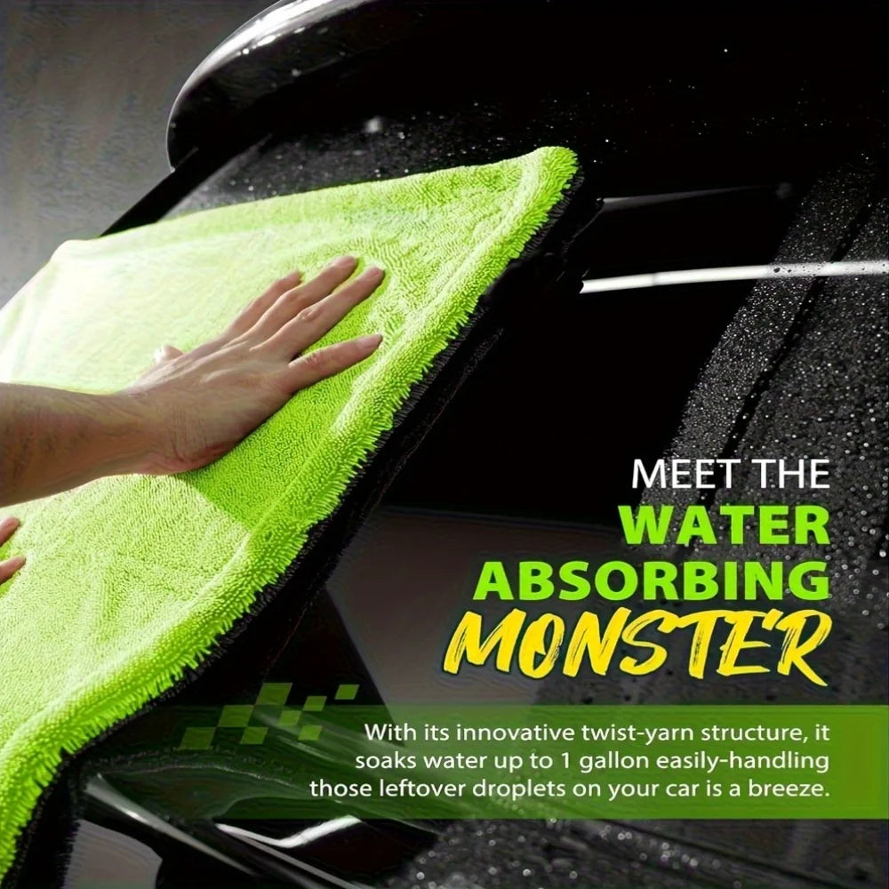 1400GSM Ultra Absorbent Microfiber Car Drying Towel for SUVs and Trucks