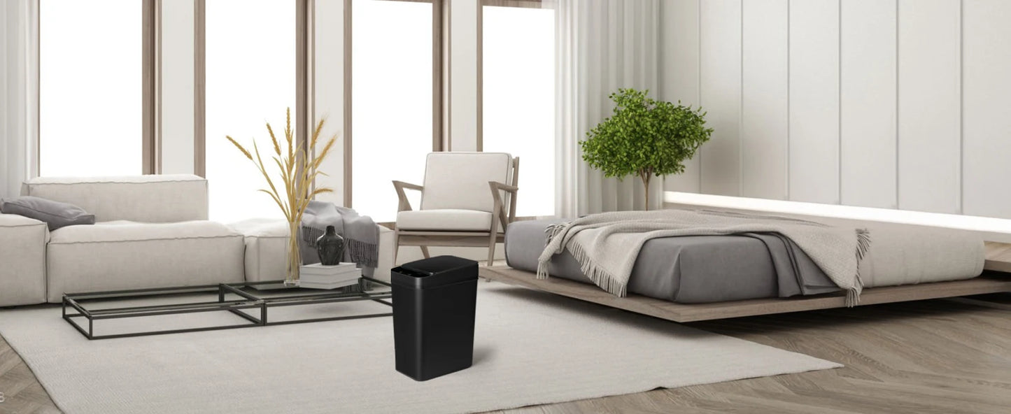 2 Pack Touchless Smart Trash Cans
