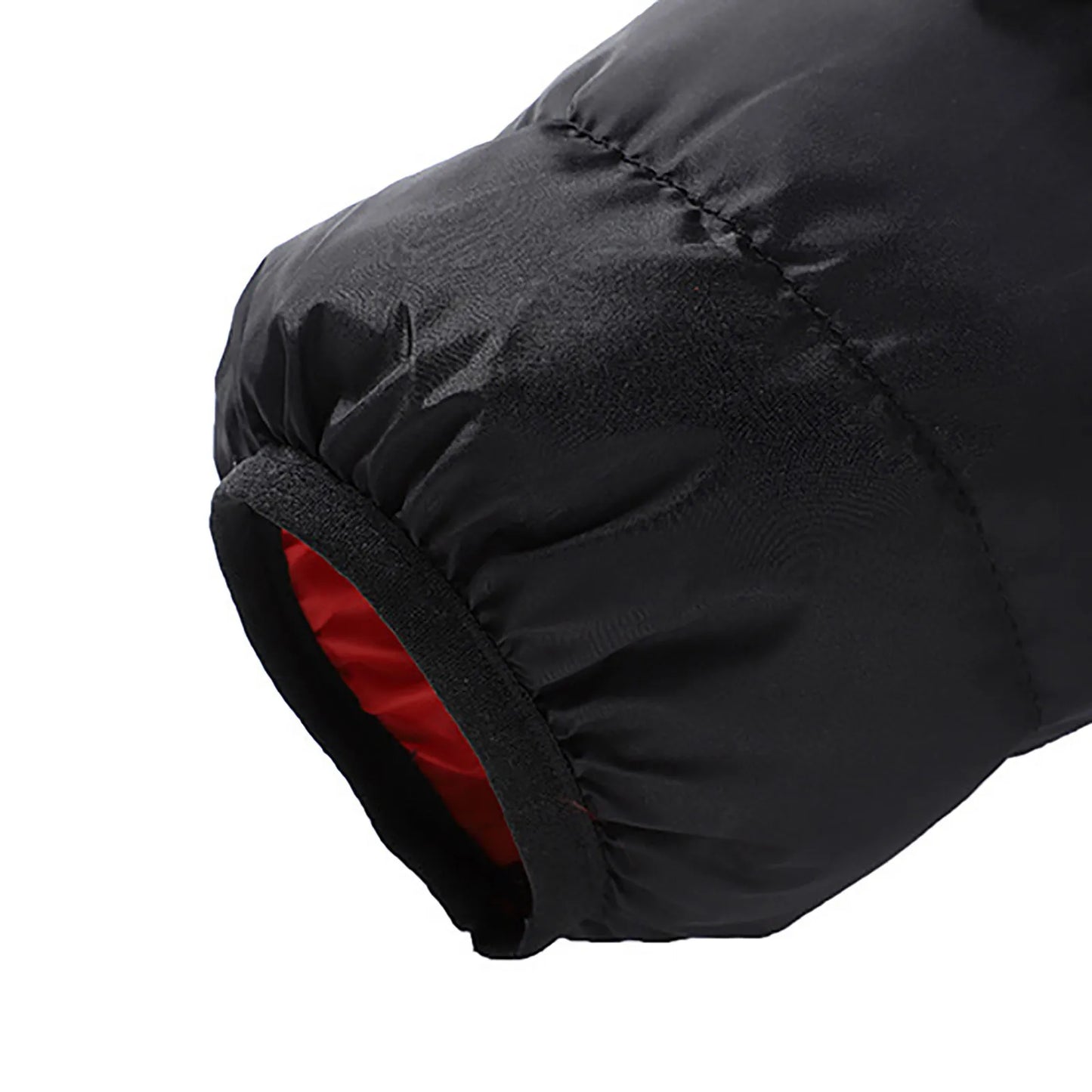 Men’s Thickened Winter Puffer Jacket Lightweight Warm Cotton Coat