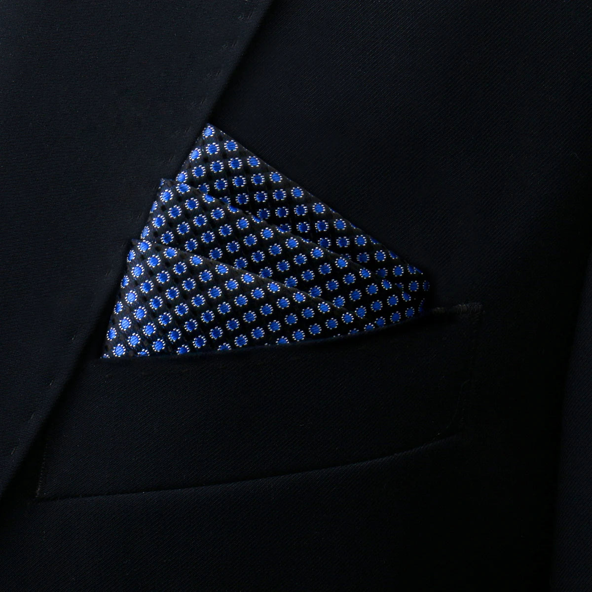 Luxury Men’s Pocket Square Handkerchief. Formal Suit Accessory
