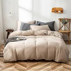 Cream Coffee Comforter Set Queen Beige Khaki Bedding Comforter Set Solid Dark Champagne Blanket Quilts Ultra Soft Brea