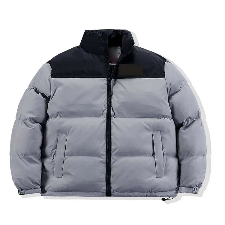 Men’s Winter Puffer Jacket. Warm Hooded Windbreaker Parka for Outdoor Cold Weather