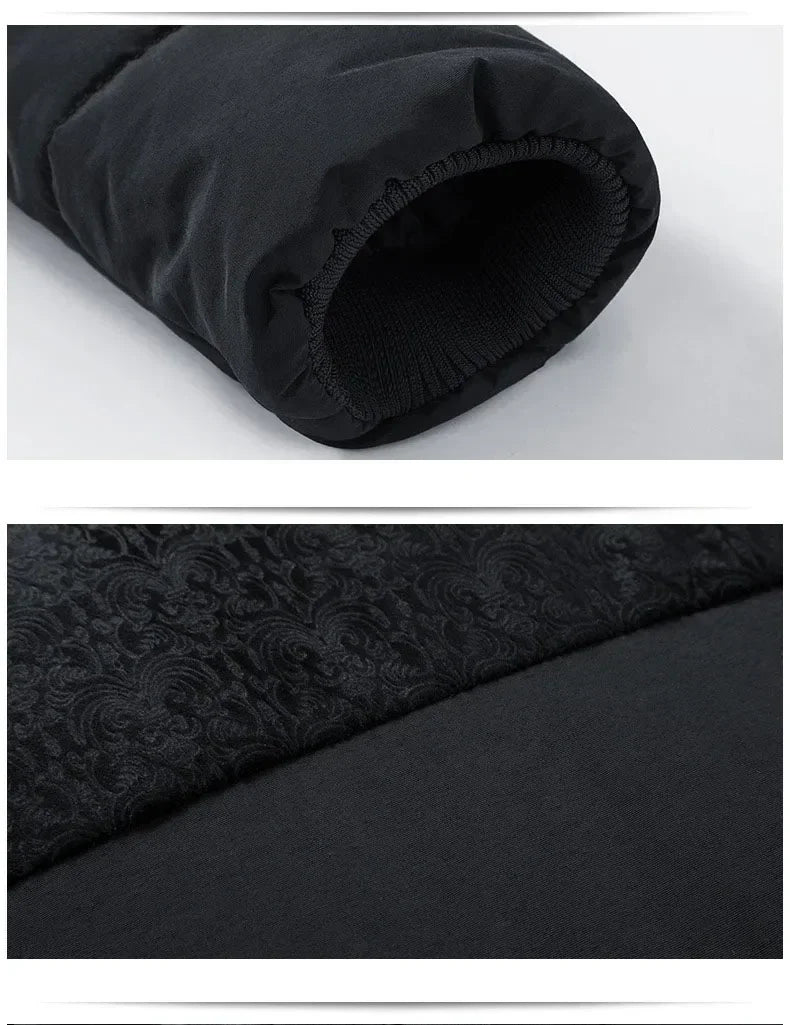 Men’s Plush Winter Puffer Jacket