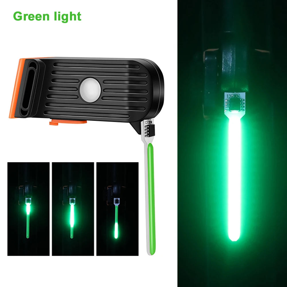 Bicycle Rear Light Running Water Pilot Lights Bicycle Taillights Night Riding Lights Safety Warning Lights Bike