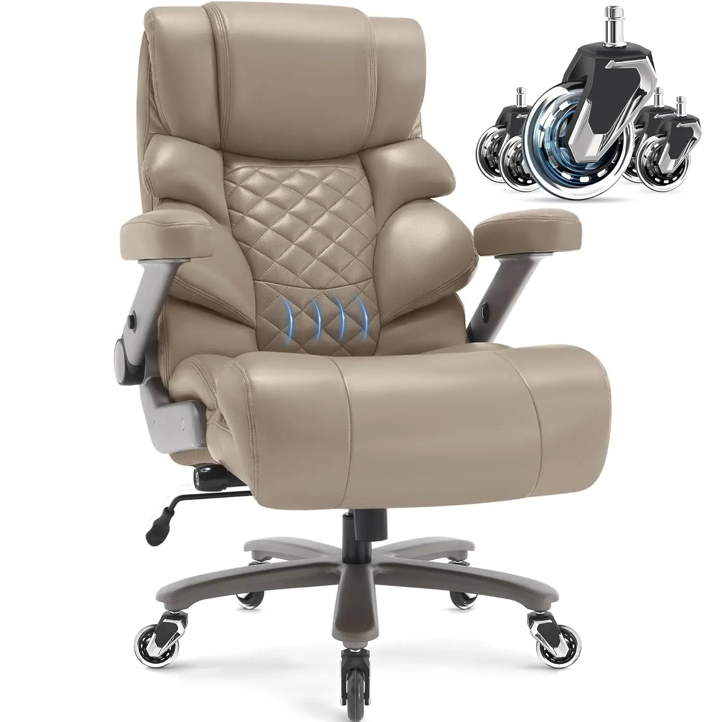 700LB Big & Tall Executive Office Chair with Adjustable Lumbar Support