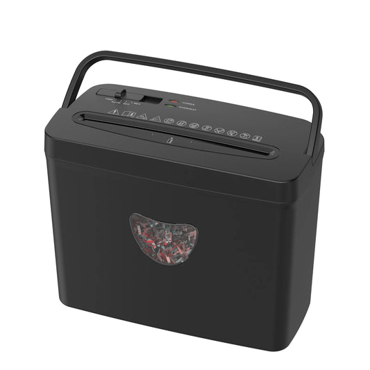 5-Sheet P-4 Cross-Cut Paper Shredder for Home Office