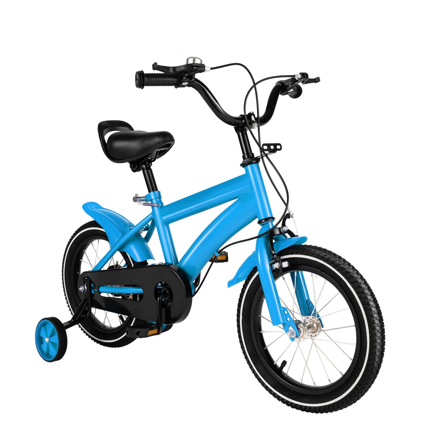 14 Inch Children’s Bicycle with Training Wheels .Kids Bike for Ages 2–5, Adjustable Seat & Handlebars, Boys & Girls