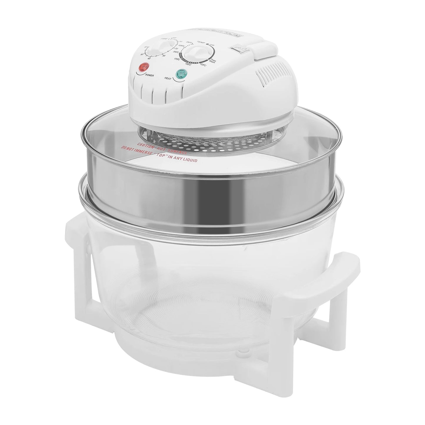 17.96QT Large Capacity Digital Air Fryer Oven 1200W–1400W with 360° Hot Air Circulation