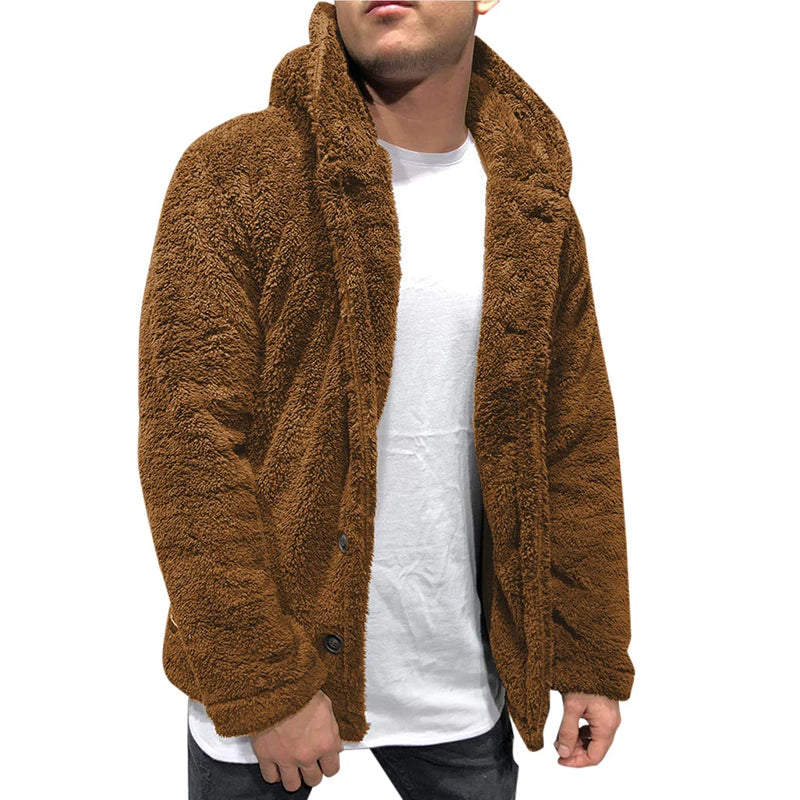Men’s Cozy Hooded Winter Coat