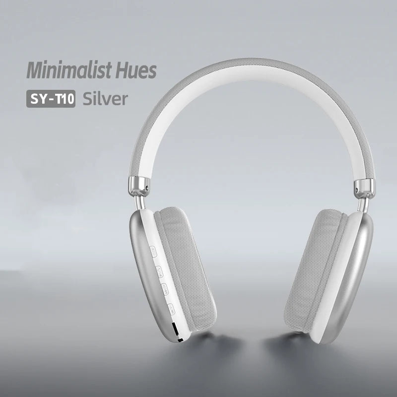 Wireless Over Ear Bluetooth Headphones with Microphone  HiFi Stereo Sound & All-Day Comfort