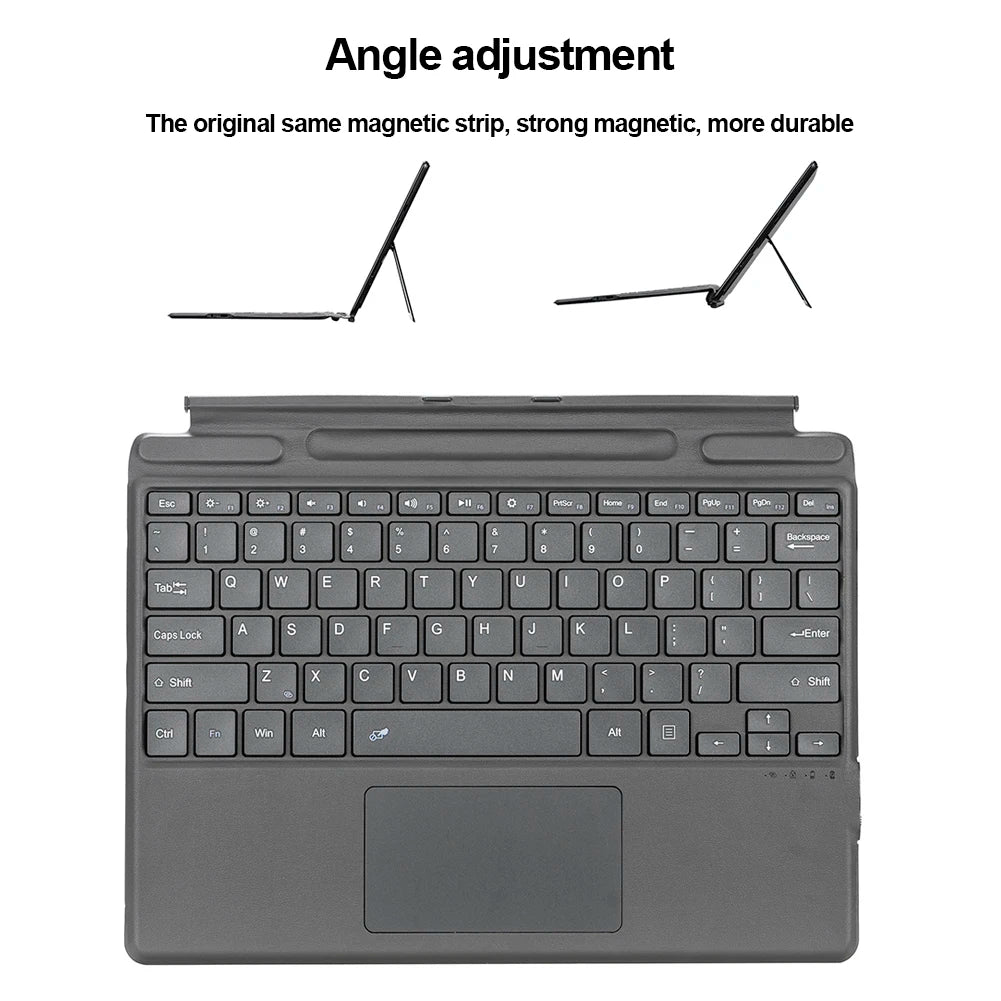Backlit Wireless Bluetooth-compatible 5.0 Keyboard For Microsoft Surface Pro8/X/Pro9 Wireless Keyboard for Surface Pro 3/4/5/6/7