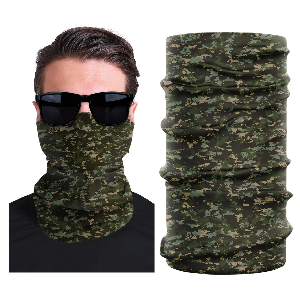 Unisex Multifunctional Neck Gaiter – Outdoor Face Cover Headscarf