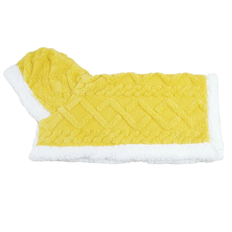 Thickened Flannel Pet Shawl - Warm Autumn/Winter Cloak & Sleeping Blanket for Dogs & Cats