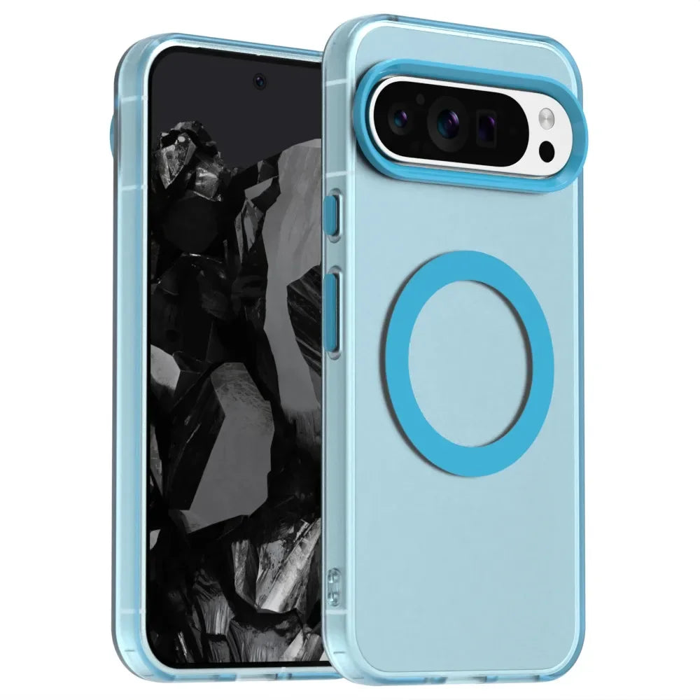 Matte Magnetic Armor Case For Google Pixel