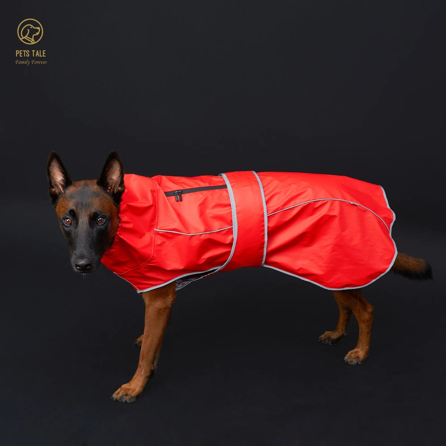 Reflective Waterproof Dog Raincoat Jacket