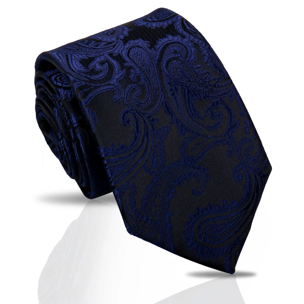 Men's Tie Brand New Fashion Blue Necktie Green Orange Gravatas For Men Paisley Floral Fit Wedding Workplace Slim Dots Wholesale