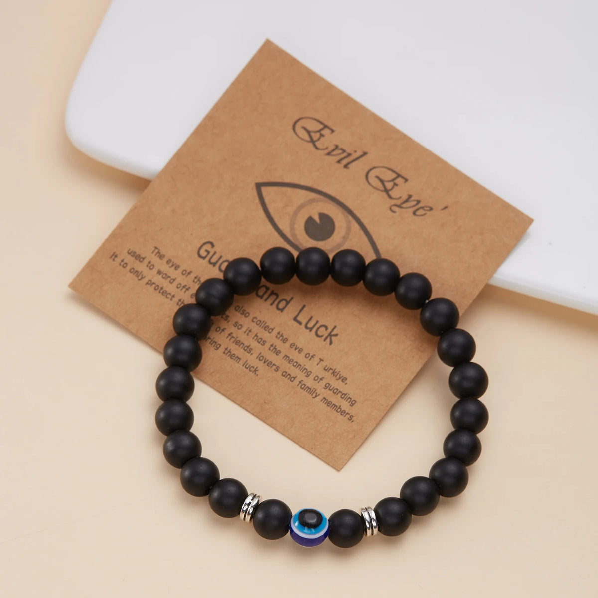 Evil Eye Beaded Bracelet  Multicolor Options