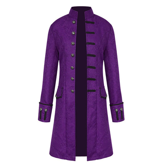Men’s Steampunk Gothic Victorian Tailcoat Jacket