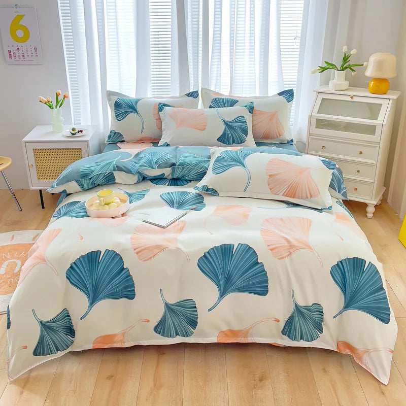 Printed Comforter & Duvet Bedding Set