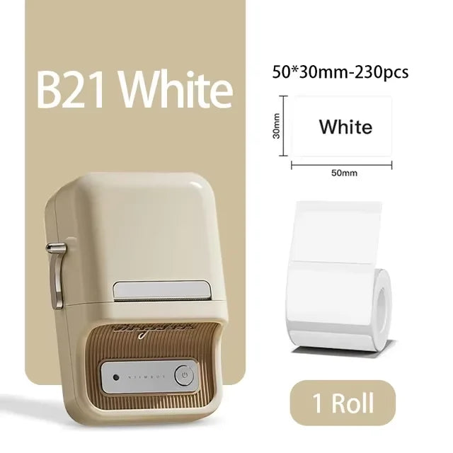 Niimbot B21 Portable Thermal Label Printer for Home Office & Small Business