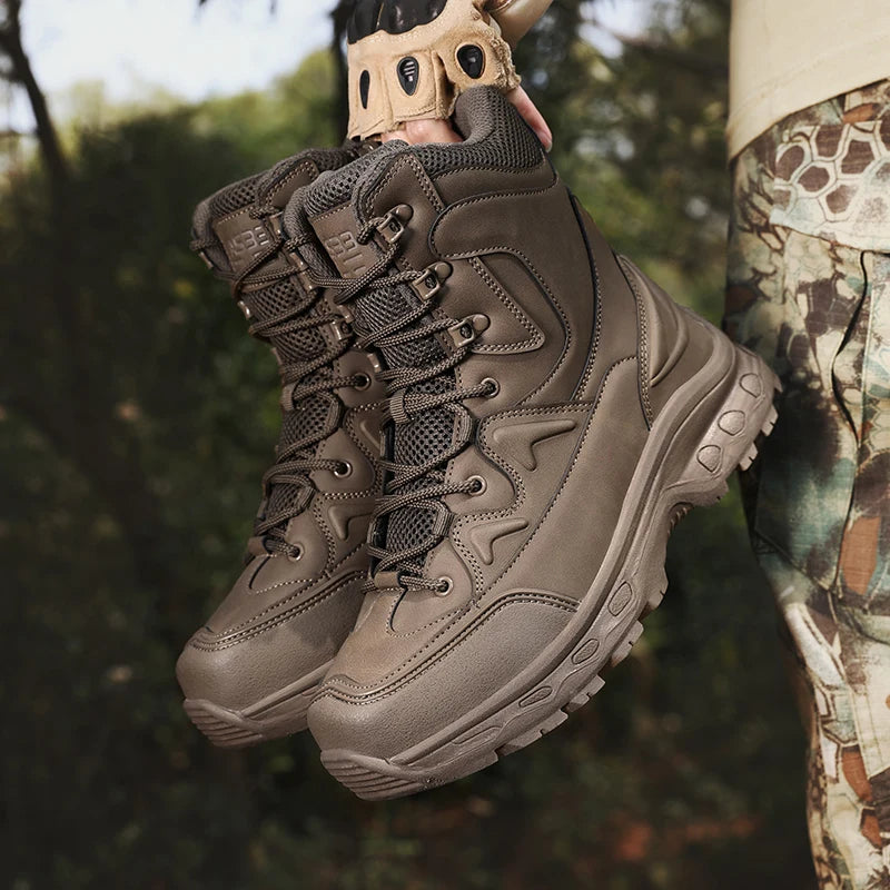 Mens Hiking Boots Combat Walking Casual Tactical Boots