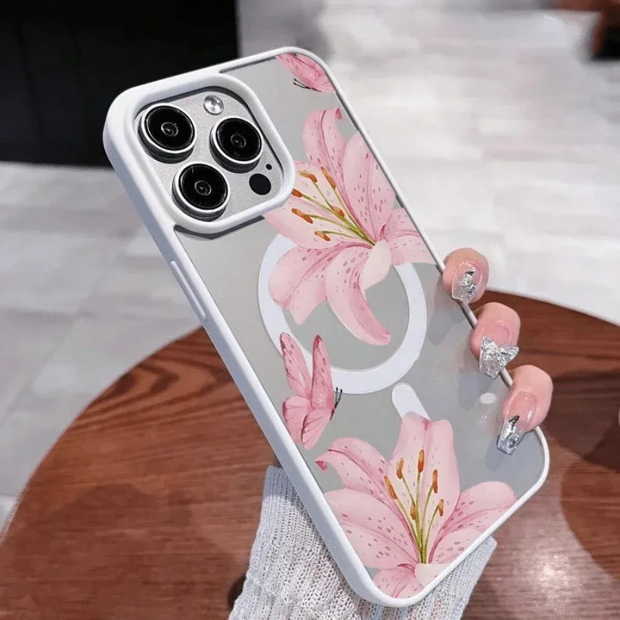 Clear Bow Ribbon Phone Case. Cute Protective Design