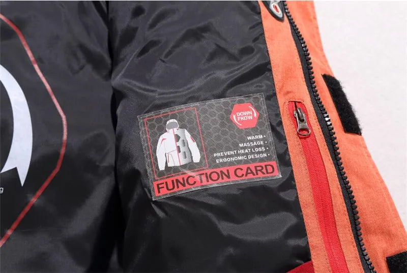 Men’s Extreme Cold Weather Duck Down Parka Jacket