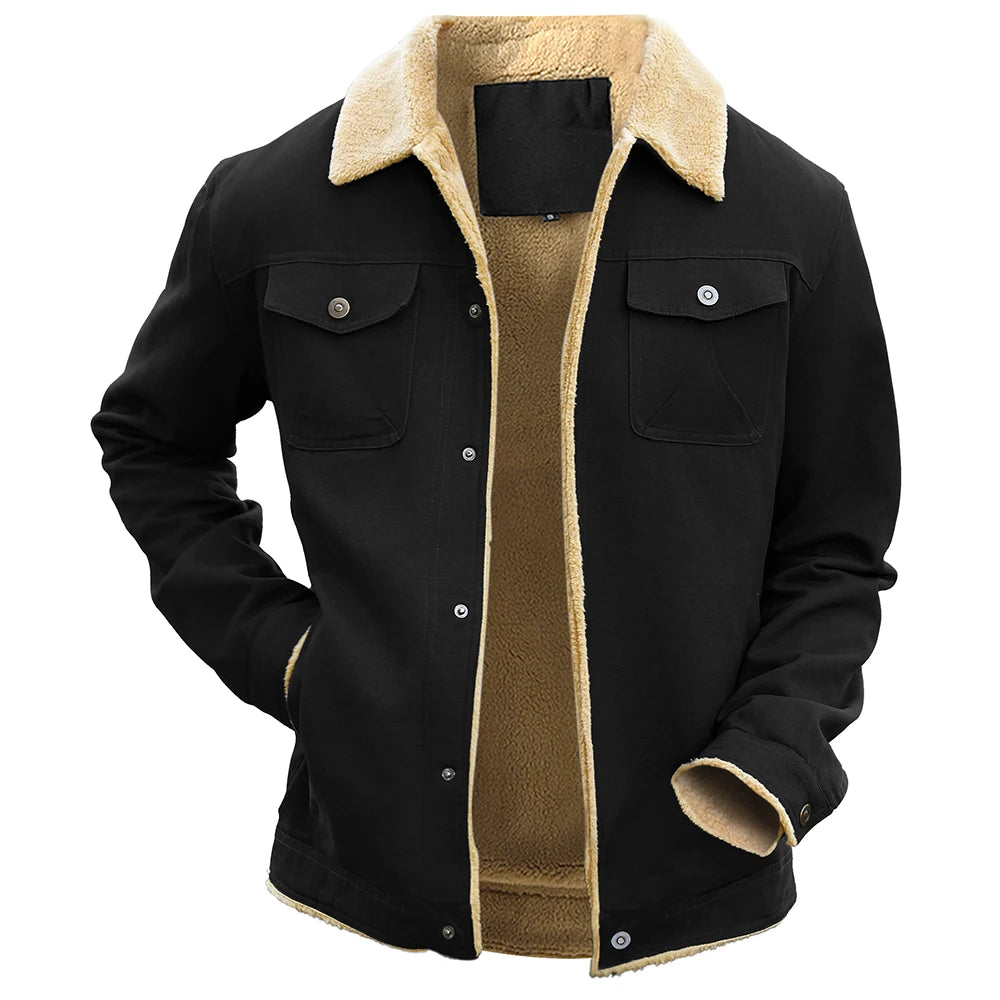 Men’s Fleece Lined Winter Jacket