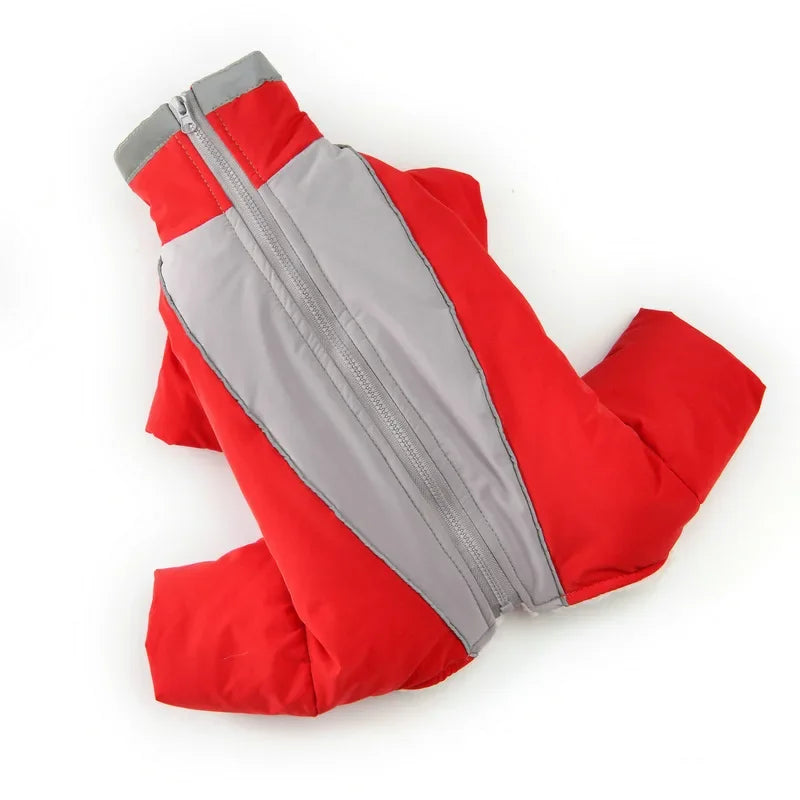 Winter Clothes For Small Dogs Warm Fleece Puppy Pet Coat Jacket Waterproof Reflective Dog Jumpsuits Chihuahua Clothing Overalls