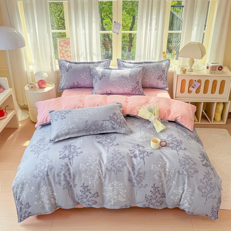 Printed Comforter & Duvet Bedding Set