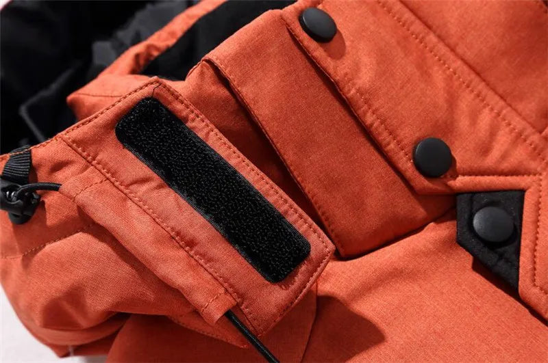 Men’s Extreme Cold Weather Duck Down Parka Jacket